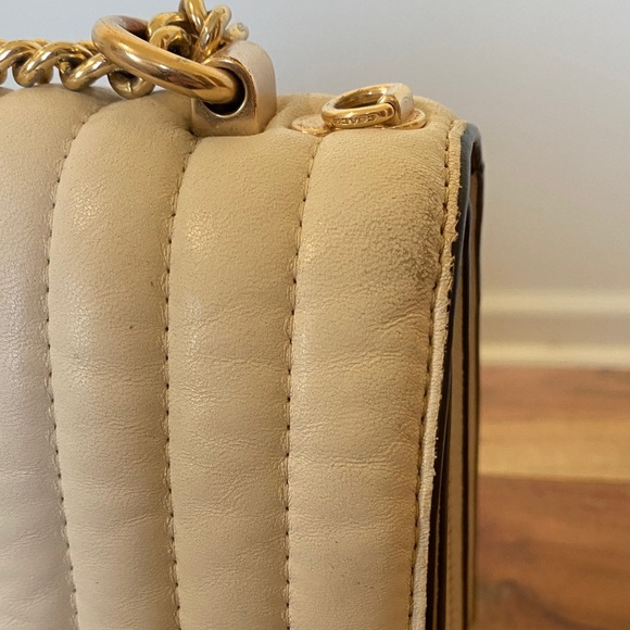 Coach Cream Quilted Crossbody Bag - Picture 2 of 8